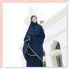 Mukena Tazbiya Plain Navy